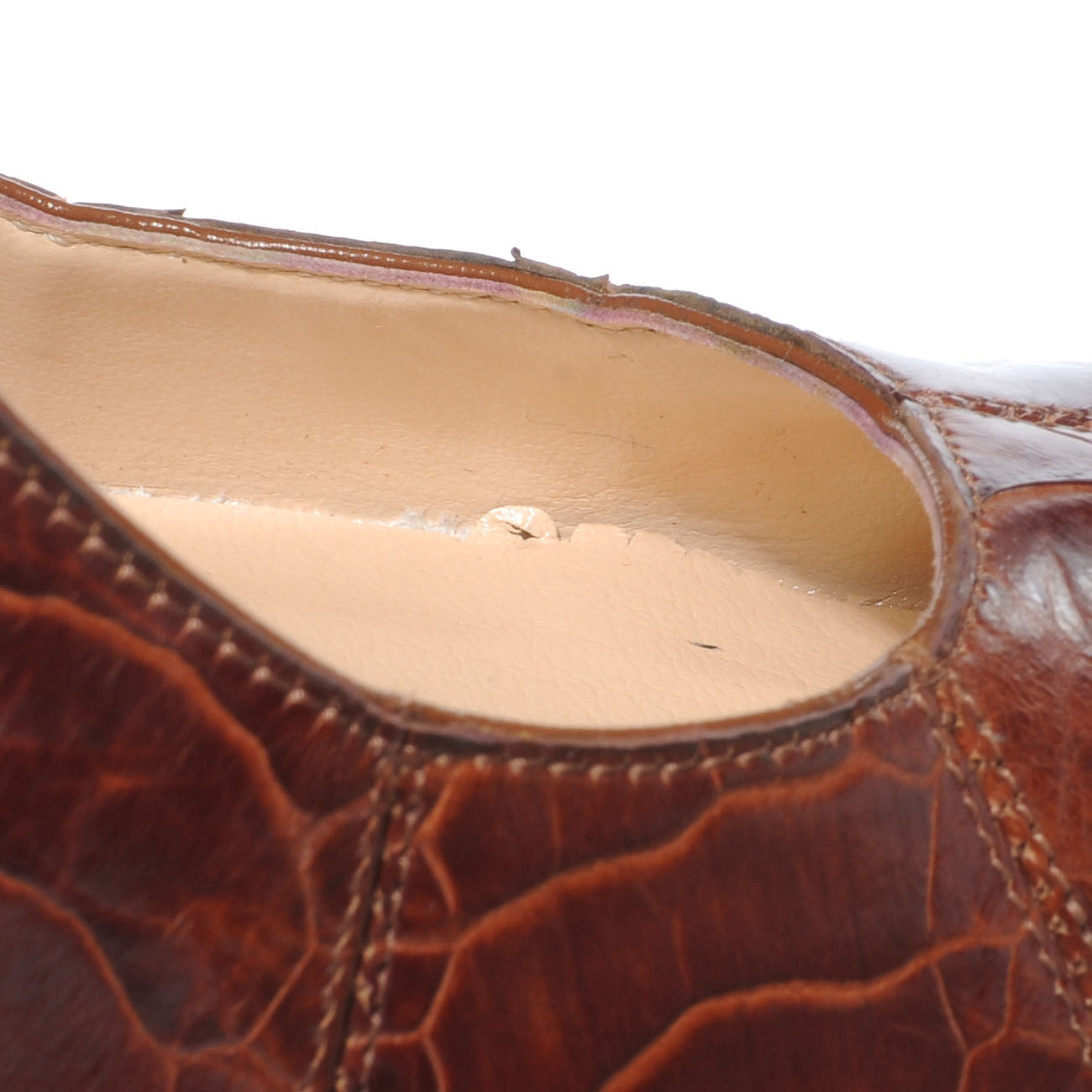 Christian Louboutin Ostrich Leg Ron Ron 100 Pumps 39.5 9 of 9