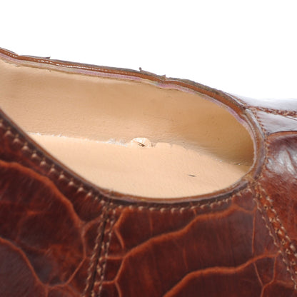 Christian Louboutin Ostrich Leg Ron Ron 100 Pumps 39.5 9 of 9