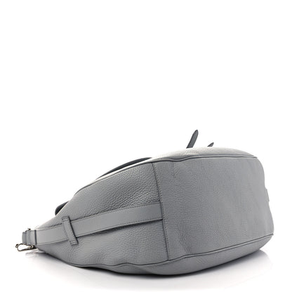 Christian Dior Grained Calfskin Soft Saddle Bag Grey 4 of 11