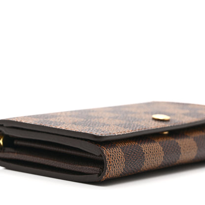 Louis Vuitton Damier Ebene Porte-Monnaie Tresor Wallet 8 of 9