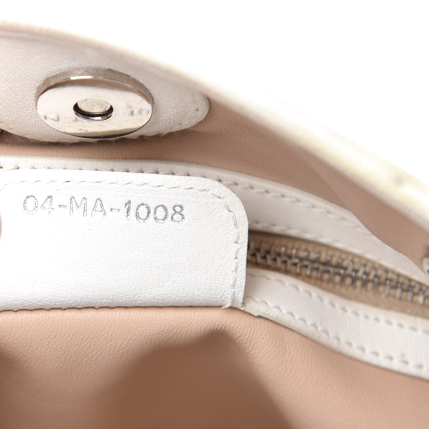 Lambskin Woven Dior Soft Shopping Tote White