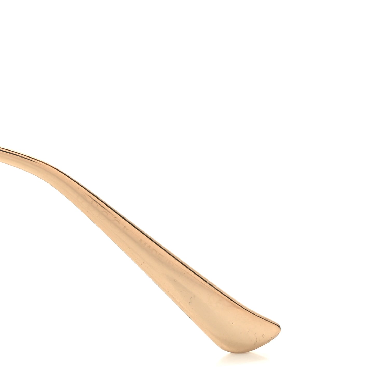 Metal Oversized Round Frame GG0225S Sunglasses Gold
