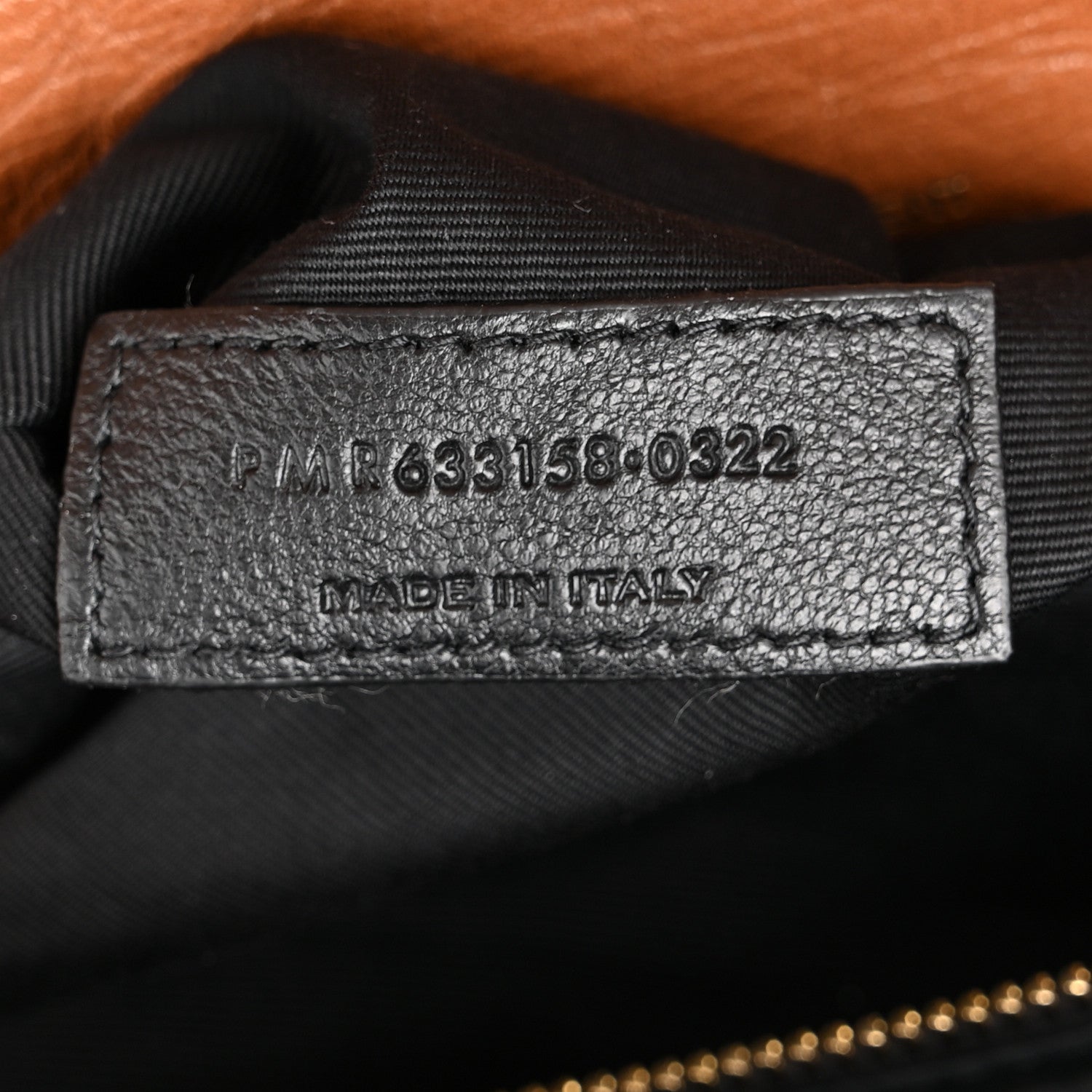 Saint Laurent Crinkled Calfskin Matelasse Monogram Medium Niki Chain Satchel Caramel 7 of 14