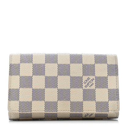 Louis Vuitton Damier Azur Port Monnaie Billets Tresor Wallet 1 of 8