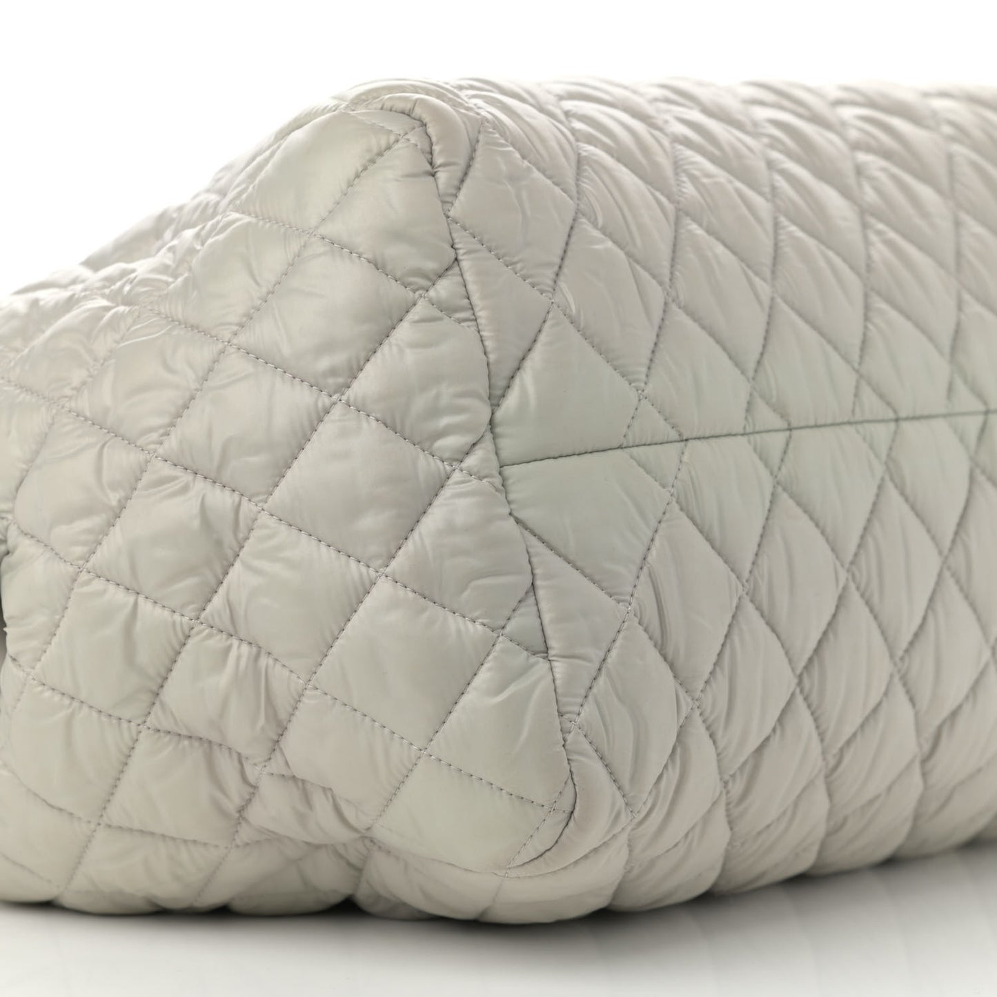 Nylon Coco Cocoon Bowler White
