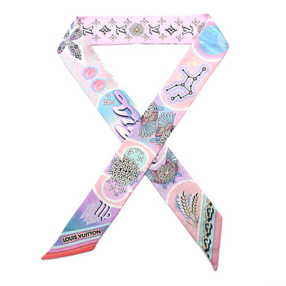 Louis Vuitton Silk Monogram Astro Virgo BB Bandeau Light Pink 1 of 4