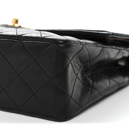 Chanel Lambskin Quilted Medium Single Flap Black 11 of 13