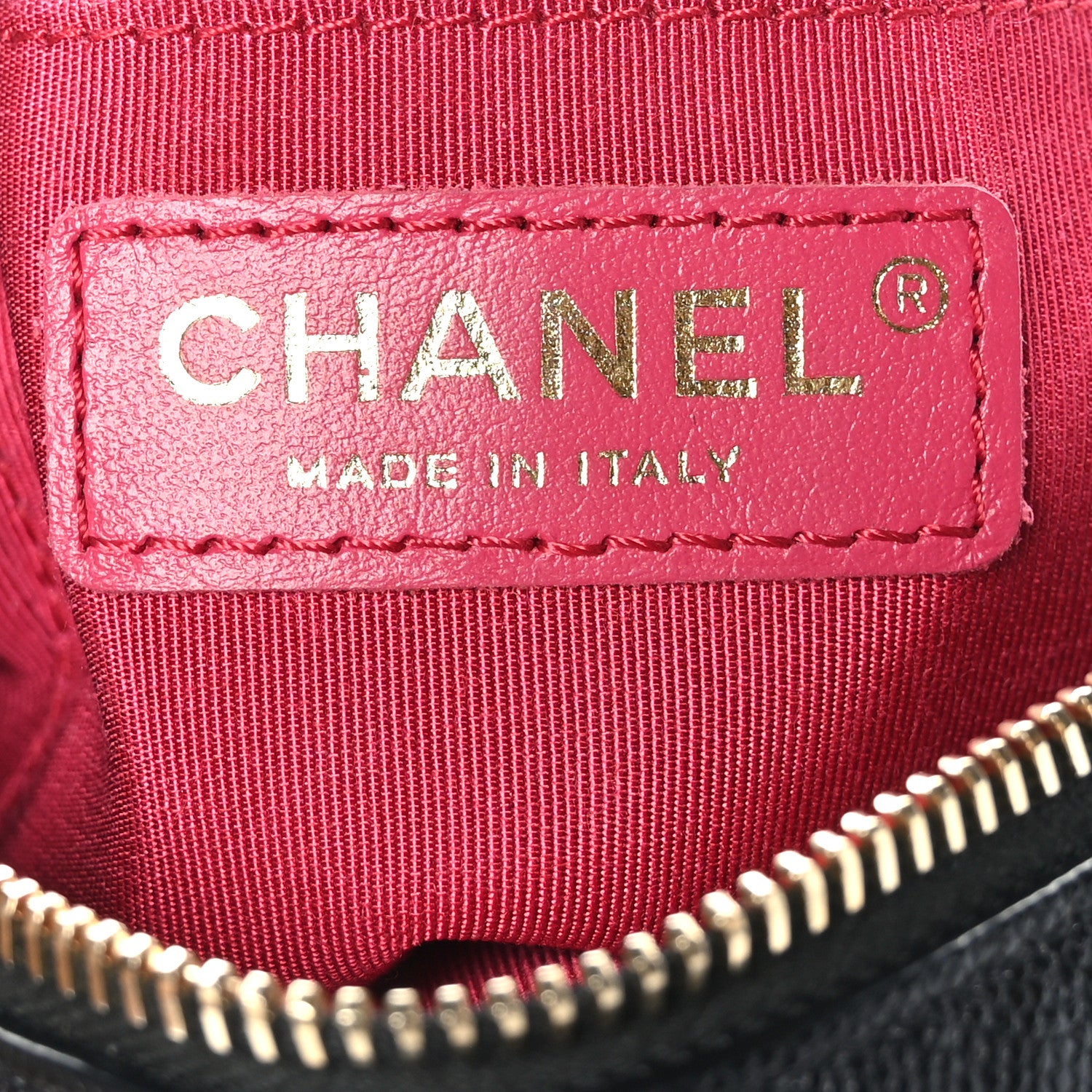 Chanel Caviar Quilted Small Round Bag With Chain Black 7 of 11