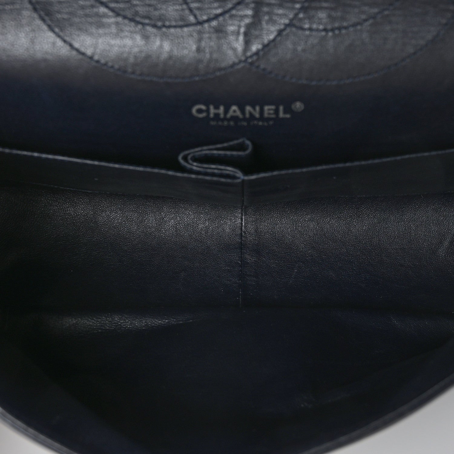 Chanel Aged Calfskin Quilted 2.55 Reissue 227 Flap Navy 5 of 9