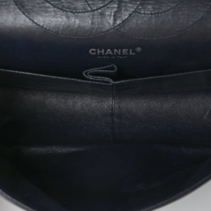 Chanel Aged Calfskin Quilted 2.55 Reissue 227 Flap Navy 5 of 9