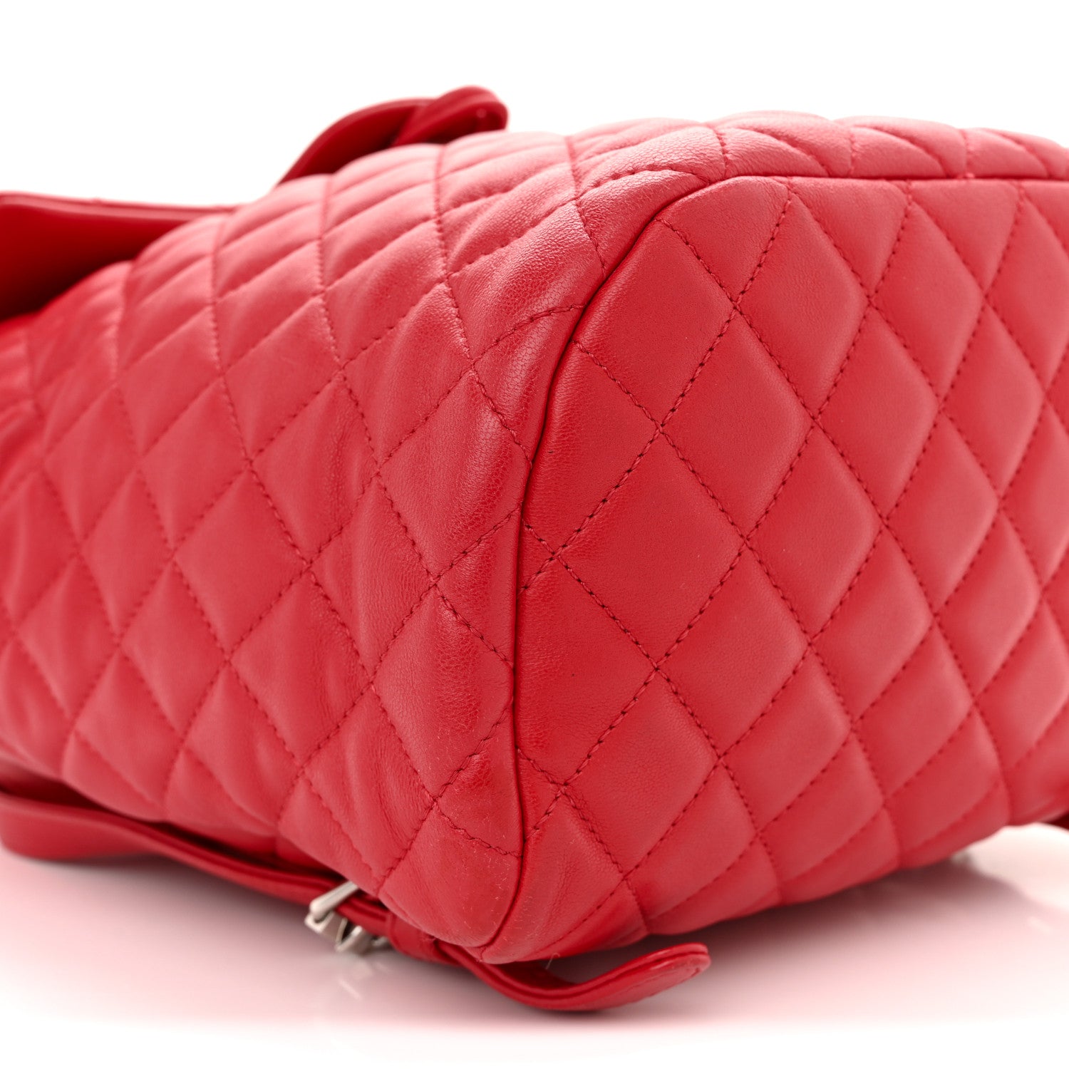 Chanel Lambskin Quilted Small Urban Spirit Backpack Red 8 of 10