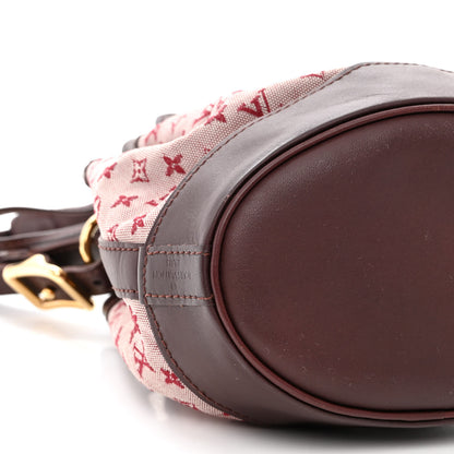 Louis Vuitton Mini Lin Monogram Noelie Cherry 9 of 10