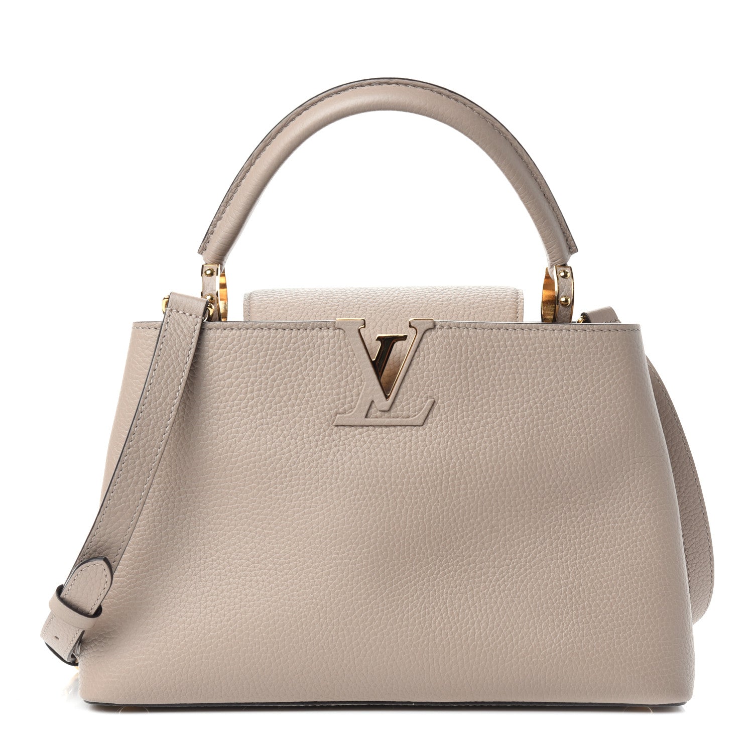 Louis Vuitton Taurillon Capucines PM Galet 1 of 9