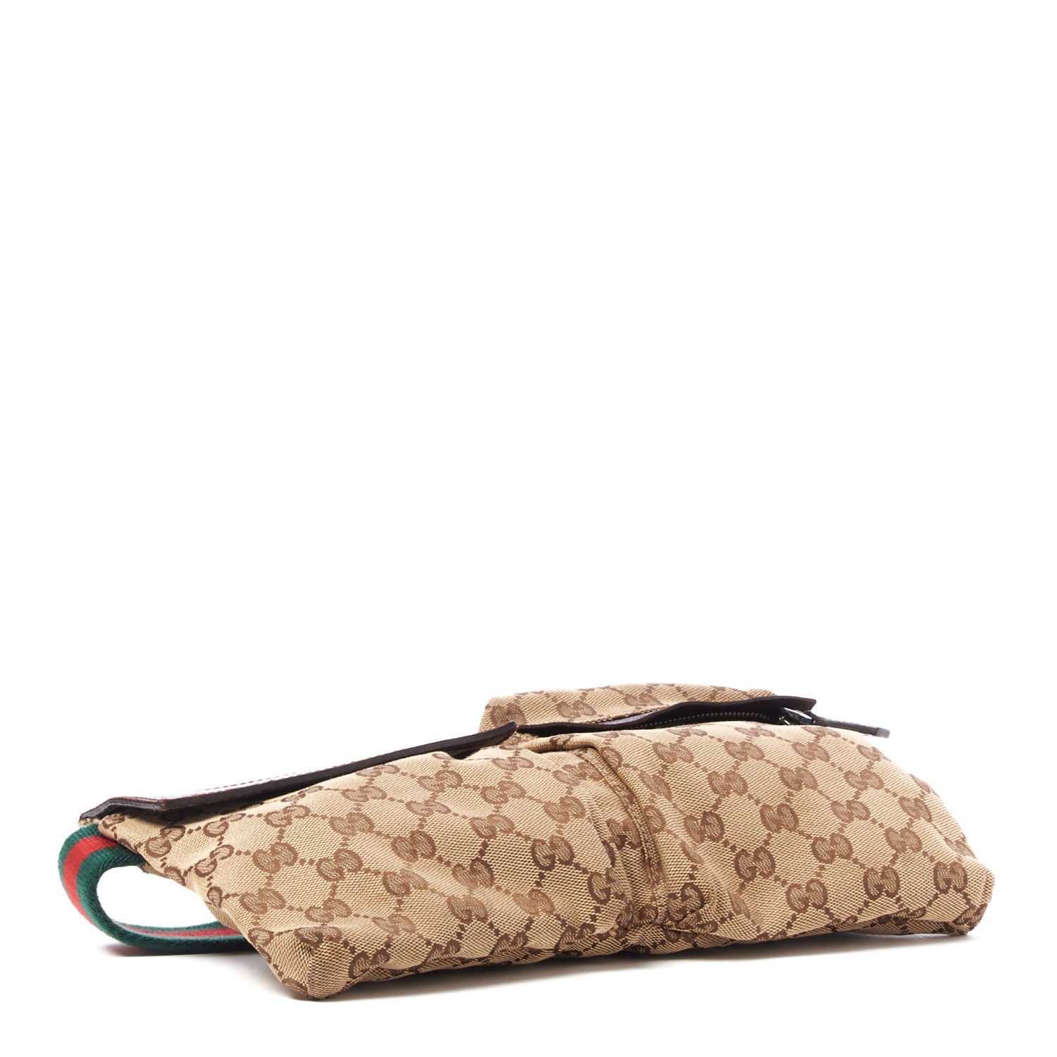 Gucci Monogram Web Belt Bag Dark Brown 4 of 8