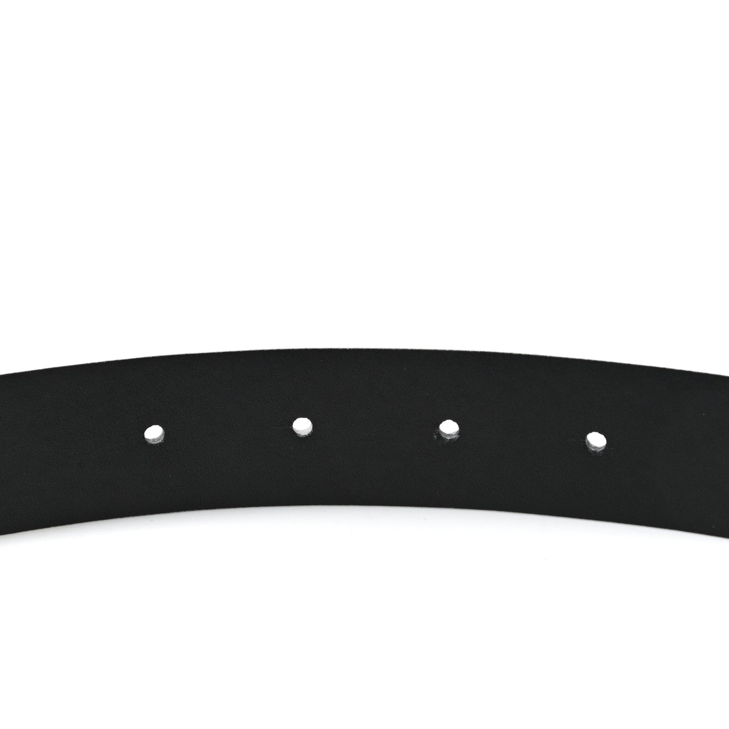 Calfskin Crystal Logo Belt 70 28 White