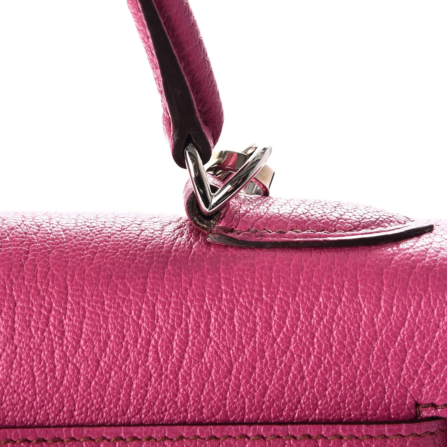 Chevre De Coromandel Kelly Sellier 32 Fuchsia