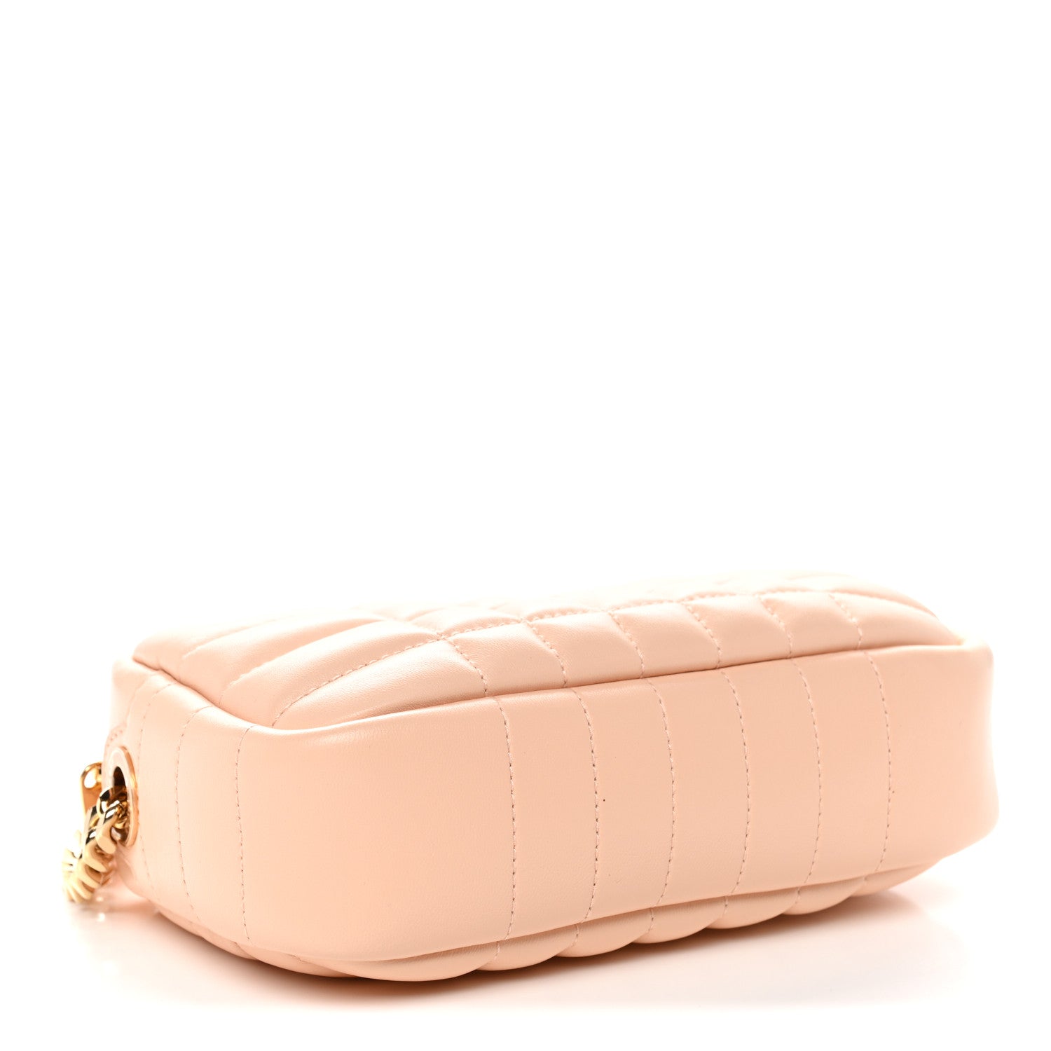 Burberry Lambskin Quilted Mini Lola Camera Bag Peach Pink 4 of 10