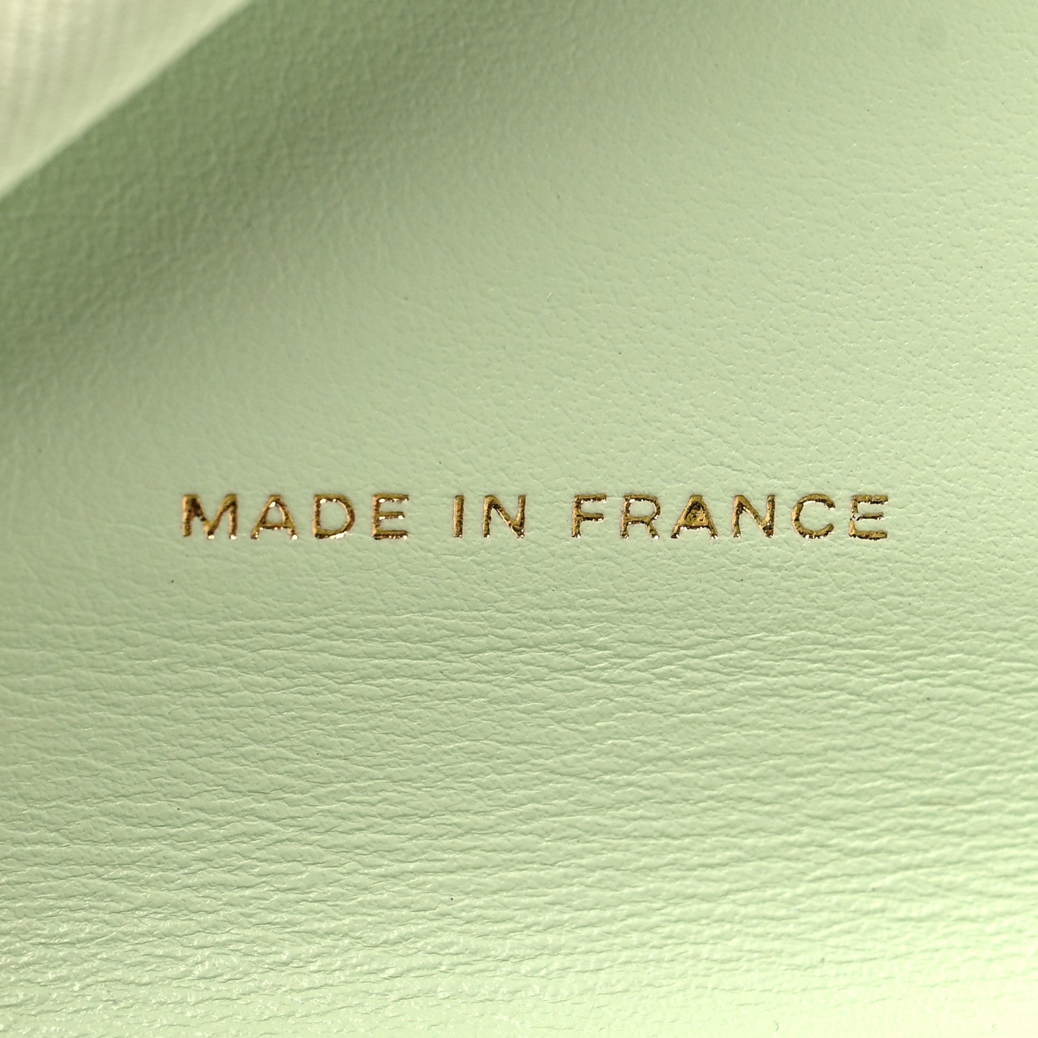 Chanel Caviar Quilted Compact Flap Wallet Light Green 7 of 12