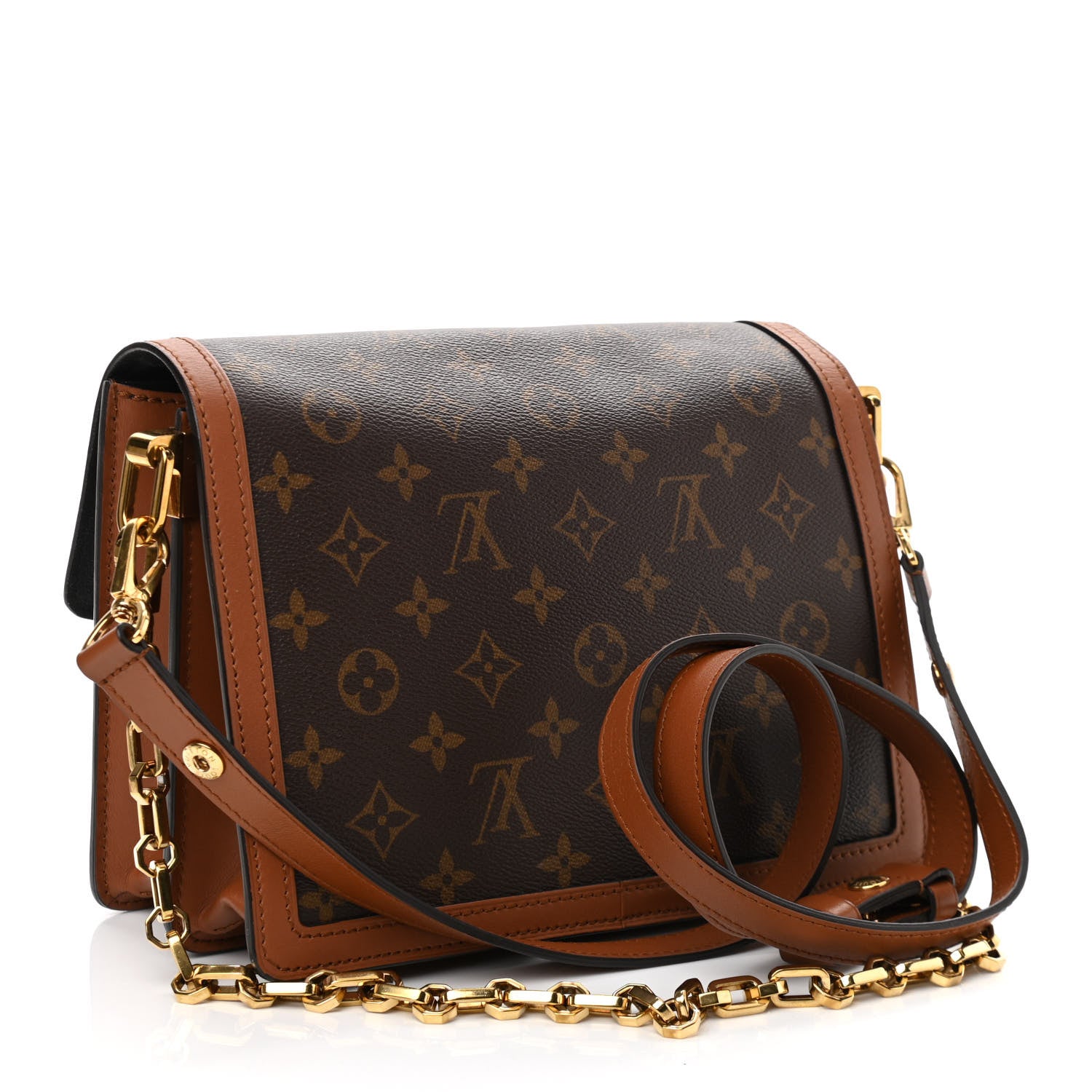 Louis Vuitton Reverse Monogram Dauphine MM 3 of 10