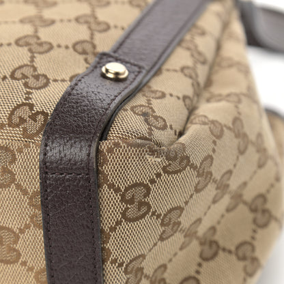 Gucci Monogram Medium Abbey Shoulder Bag Dark Brown 11 of 13
