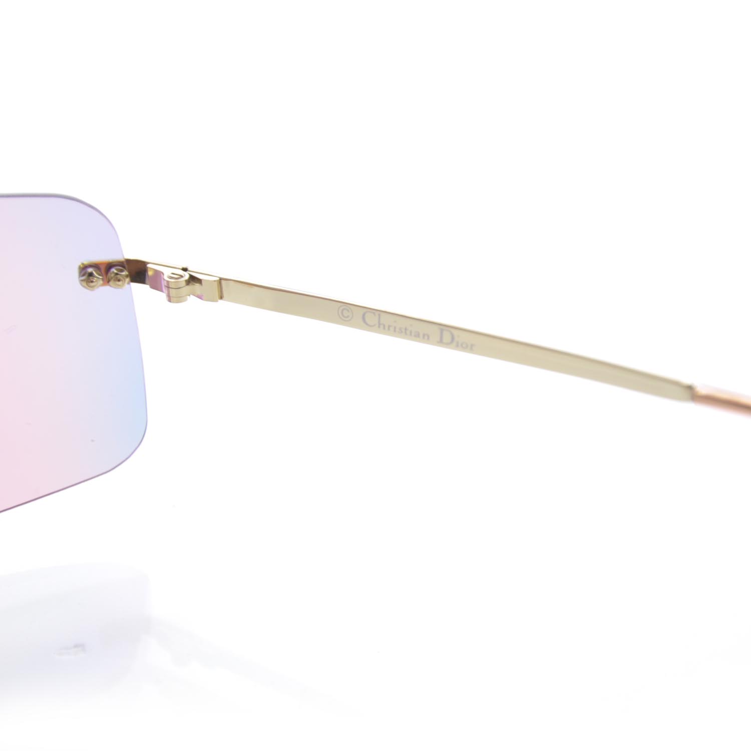 Christian Dior Mini Motard Sunglasses Pink 30136 – FASHIONPHILE