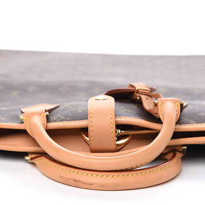 Louis Vuitton Monogram Garment Cover 2 Hangers 6 of 10