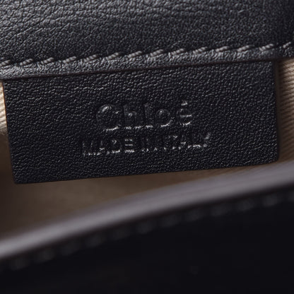 Chloe Suede Calfskin Mini Faye Backpack Black 6 of 7