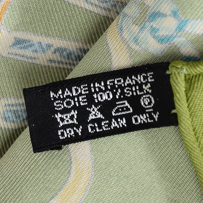 Hermes Silk Mon Ami Pierrot Scarf 90 4 of 11