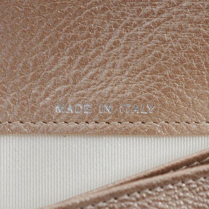 Chanel Diamond Stitched Yen Wallet Silver 6 of 8