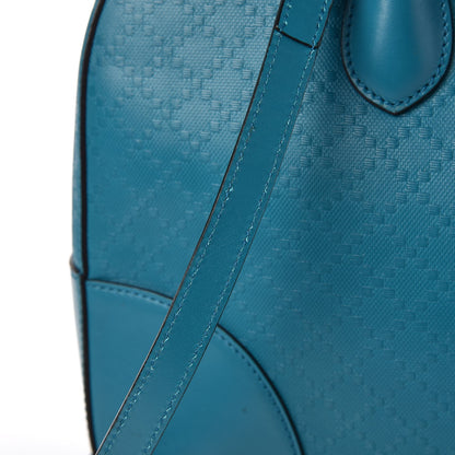 Gucci Calfskin Bright Diamante Top Handle Bag Deep Cobalt 13 of 21
