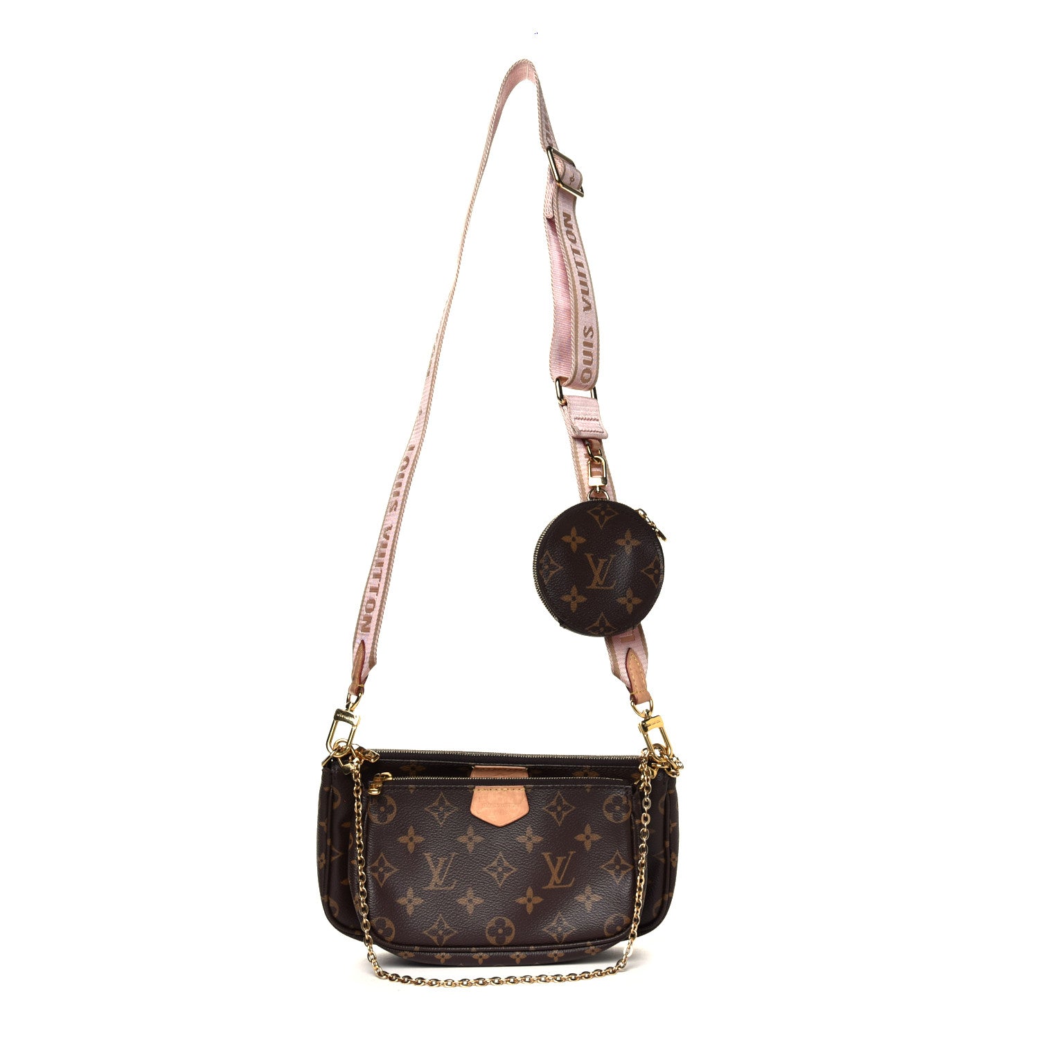 Louis Vuitton Monogram Multi Pochette Accessories Rose Clair 1 of 8