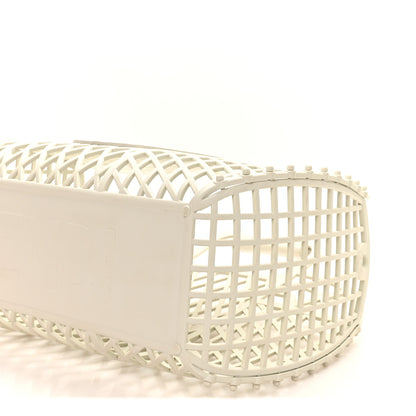 Fendi Recycled Plastic Vitello Liberty Matte Medium Fendi Basket White Ice 8 of 8