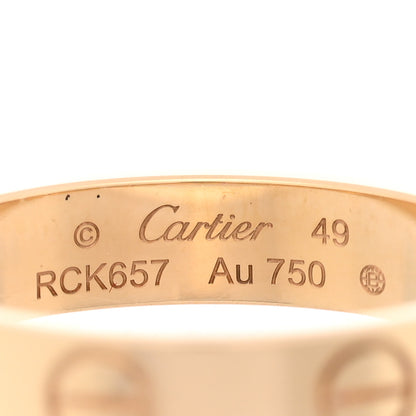 Cartier 18K Yellow Gold 3.5mm LOVE Wedding Band Ring 49 4.75 4 of 4