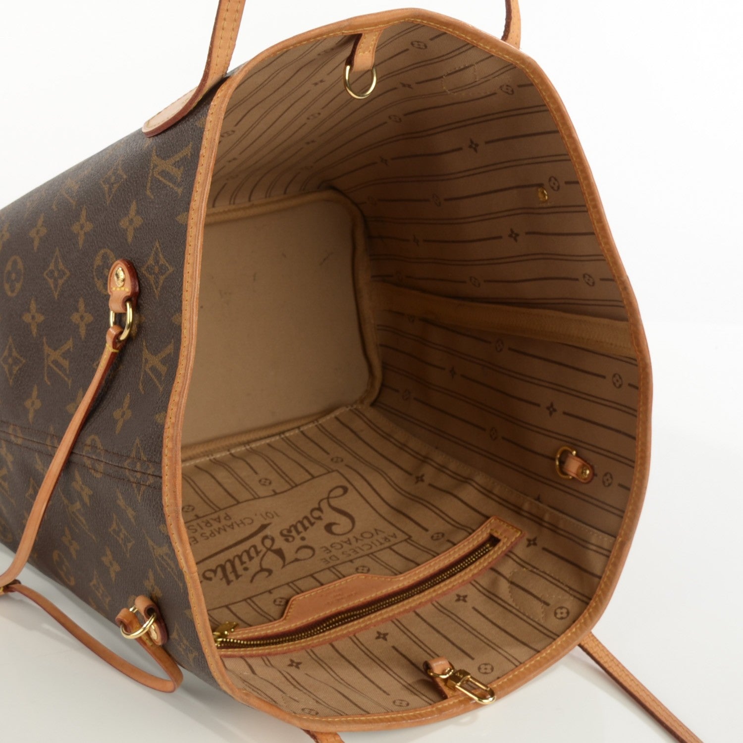 Louis Vuitton Monogram Neverfull MM 5 of 7