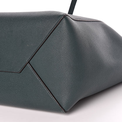 Celine Soft Grained Calfskin Small Belt Cabas Phantom Amazone 15 of 15
