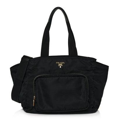 Prada Nylon Vela Baby Bag Black 1 of 15