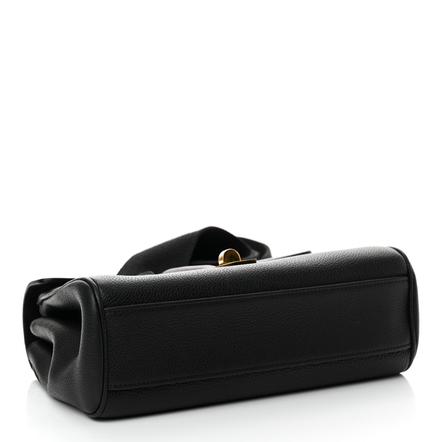 Celine Grained Calfskin Teen Soft 16 Shoulder Bag Black 4 of 13
