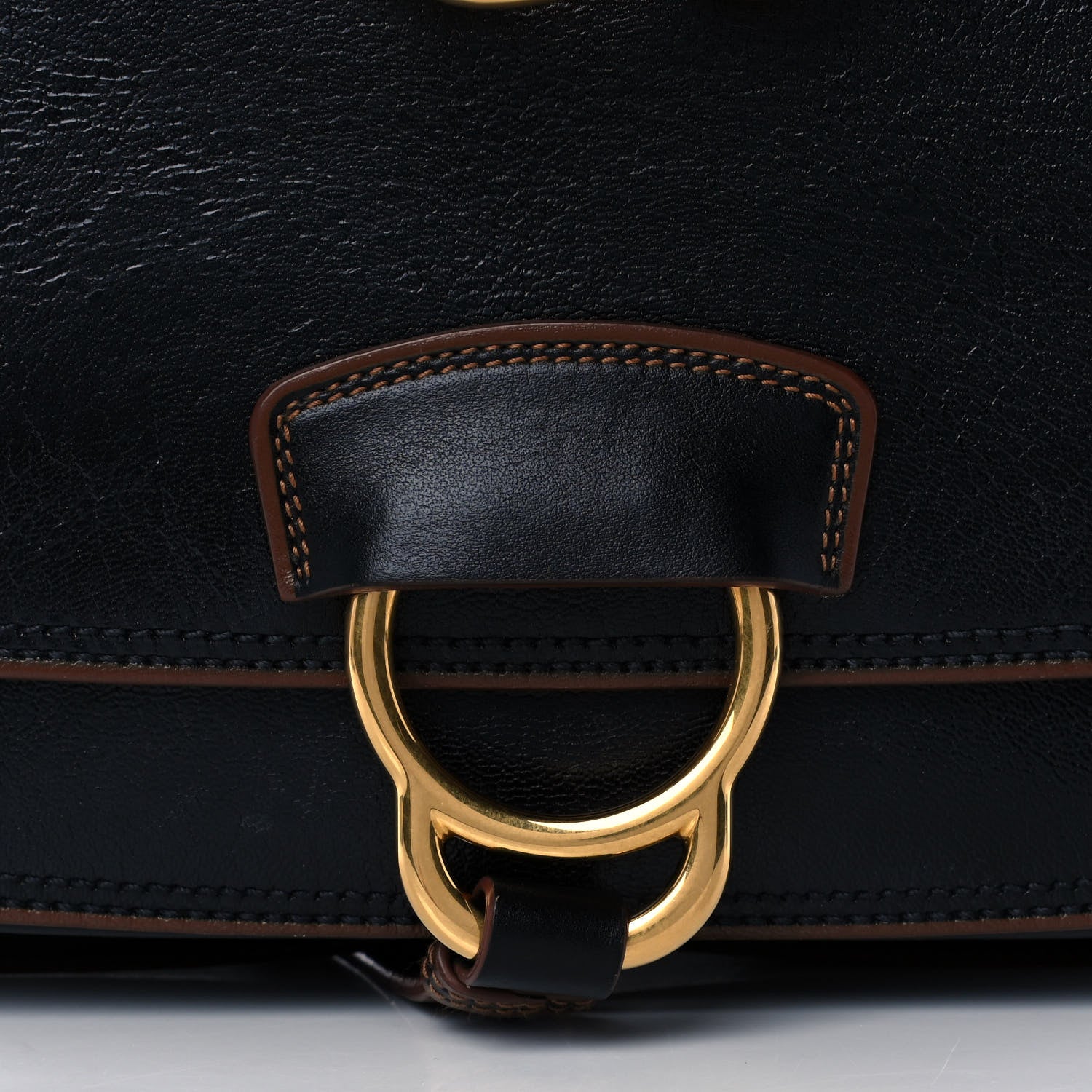 Miu Miu Goatskin Madras Lux Dahlia Black 8 of 12