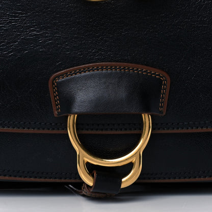 Miu Miu Goatskin Madras Lux Dahlia Black 8 of 12
