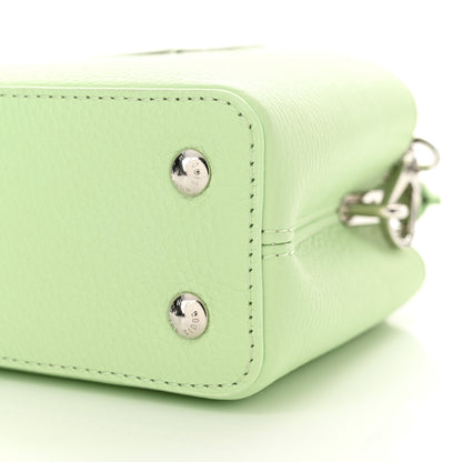 Louis Vuitton Taurillon Mini Capucines Spring Green 9 of 9