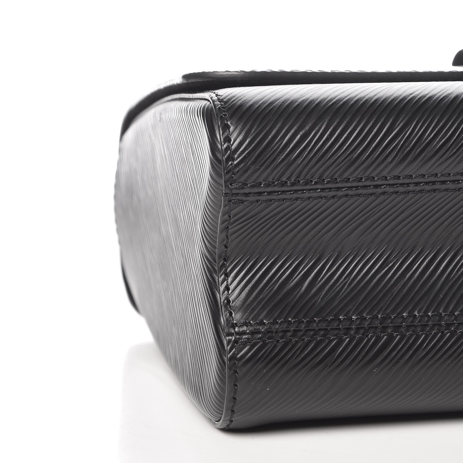 Louis Vuitton Epi Twist Shoulder Bag MM Matte Black 7 of 8