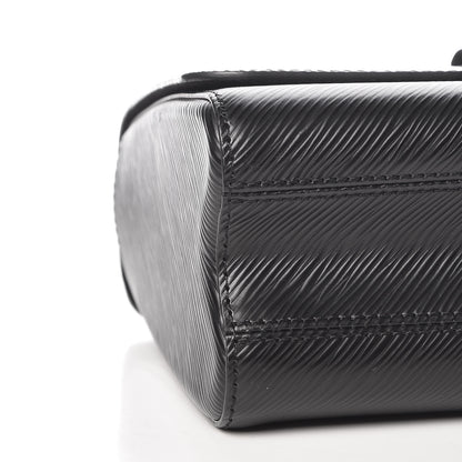 Louis Vuitton Epi Twist Shoulder Bag MM Matte Black 7 of 8