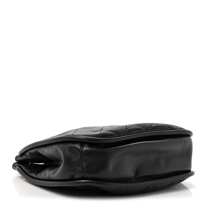 Chanel Shiny Lambskin Quilted Fashion Therapy Hobo Black 3 of 9