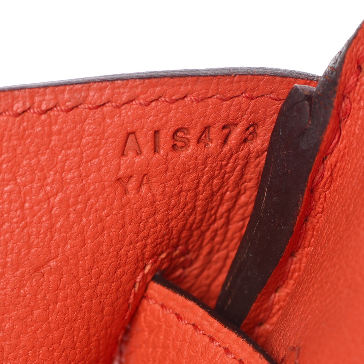 Togo Birkin 35 Orange Poppy