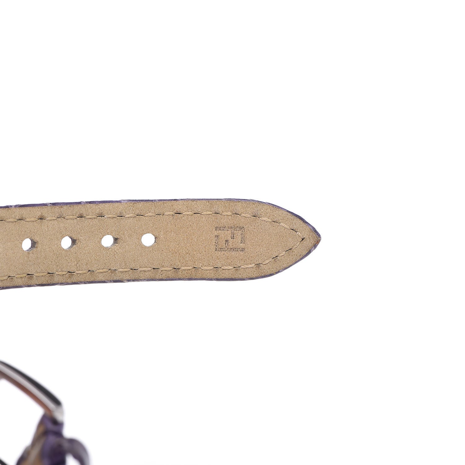 Fendi Stainless Steel Alligator Diamond Topaz 33mm Crazy Carats Rotating Gem Quartz Watch 7 of 10