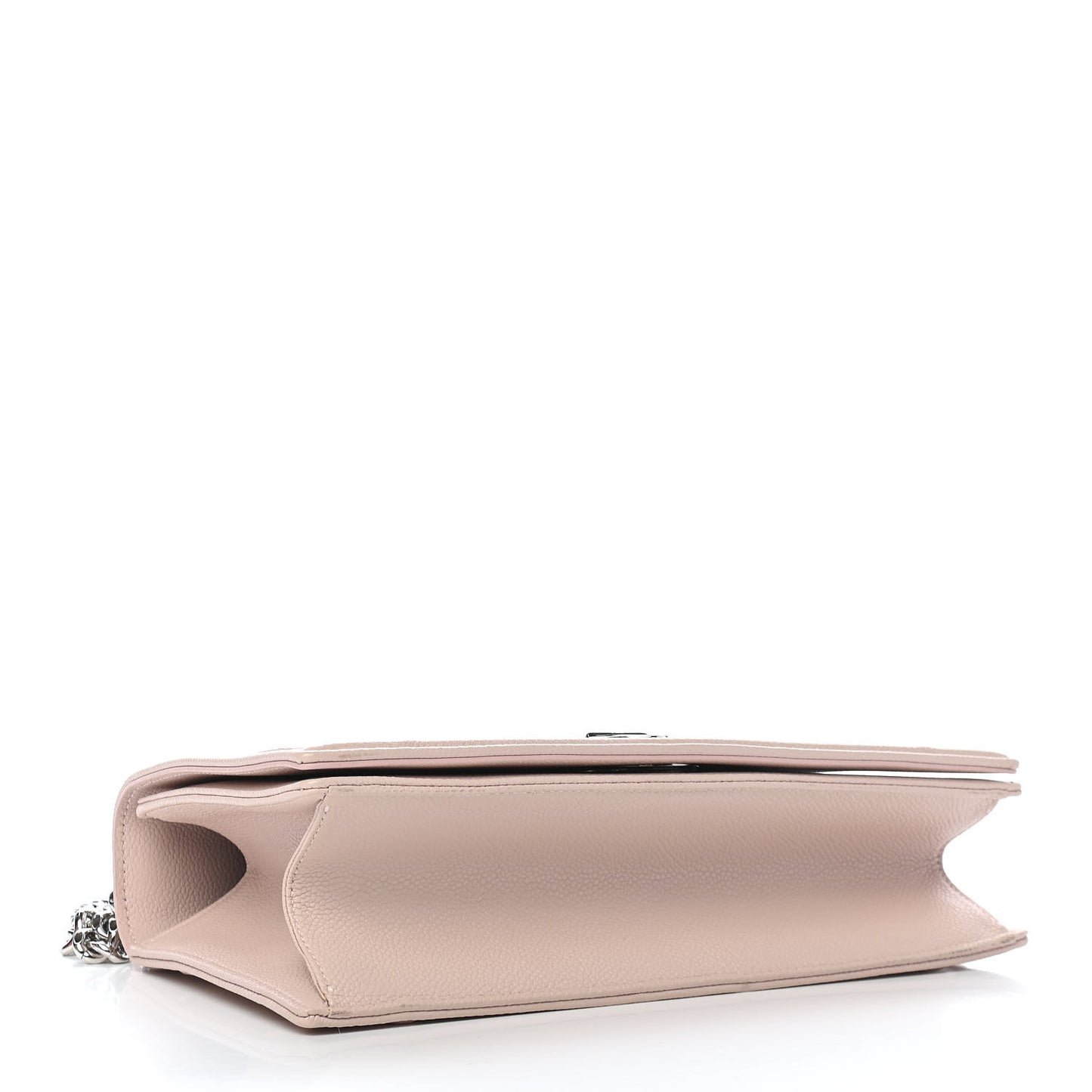 Grained Calfskin Cannage Medium Diorama Flap Bag Rose Poudre