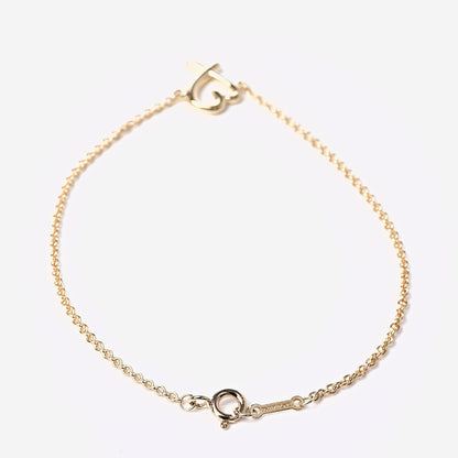 Tiffany 18K Yellow Gold Paloma Picasso Loving Heart Bracelet 3 of 5