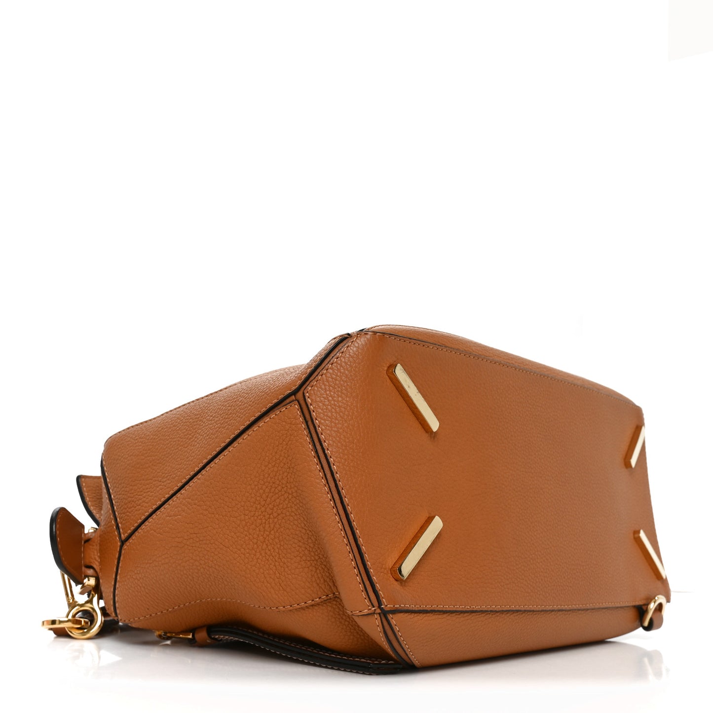 Calfskin Medium Puzzle Bag Tan