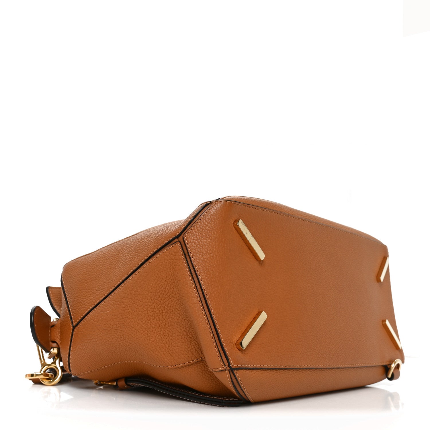 Loewe Calfskin Medium Puzzle Bag Tan 4 of 10