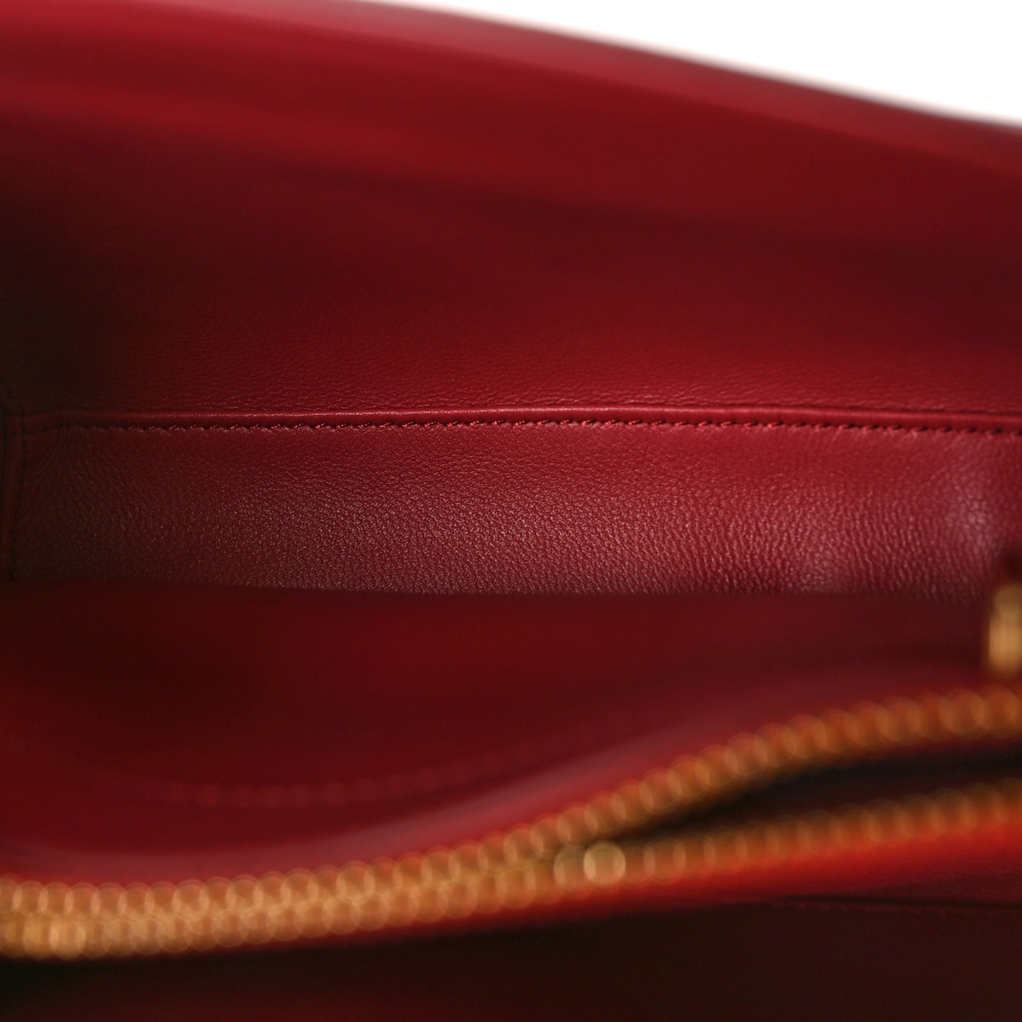 Satinated Calfskin Mini 16 Top Handle Bag Lipstick
